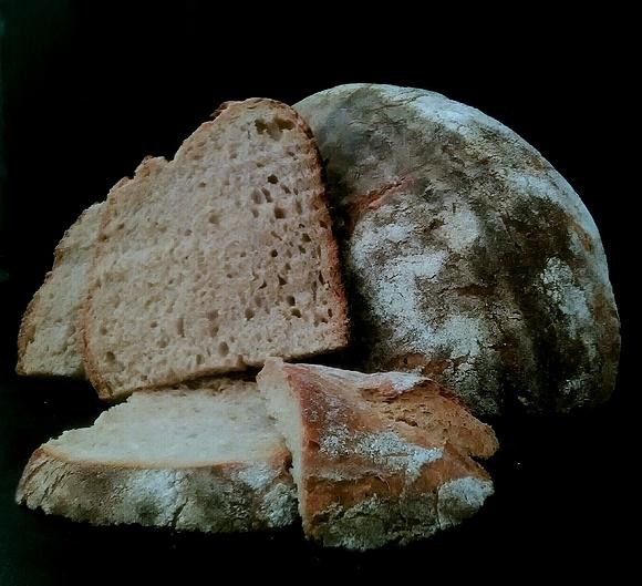 Chleb wiejski żytnio-pszenny 50/50 na luźnym zaczynie
