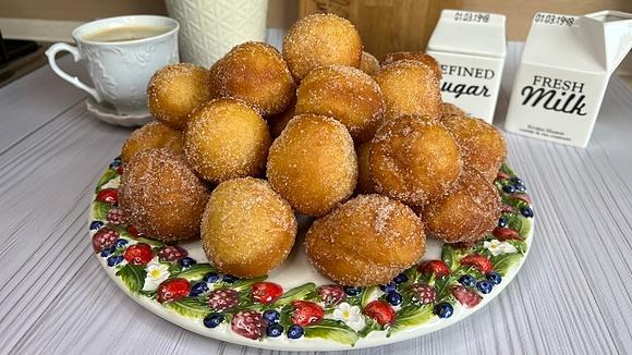 Mini pączki ziemniaczane