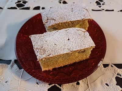 Babka waniliowa z kislem wiśniowym