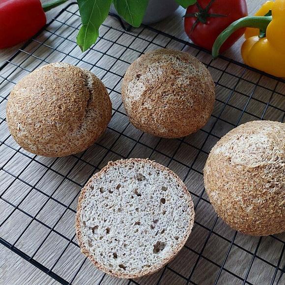 Keto bułki bambusowe bez laktozy i glutenu