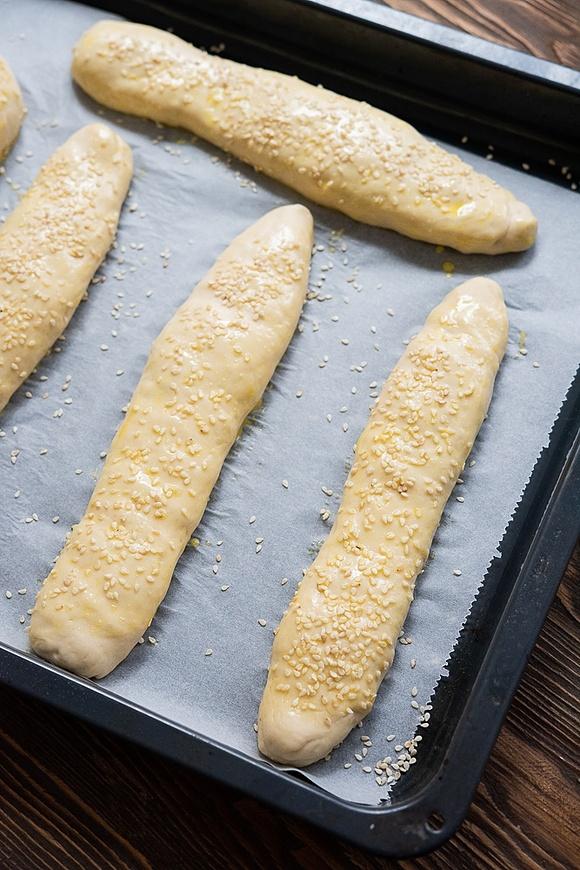 Zapiekanka z pieczarkami