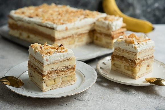 Bananowa krówka bez pieczenia