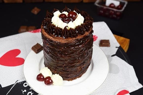 Torcik z pancakes w 10 minut walentynkowe śniadanie