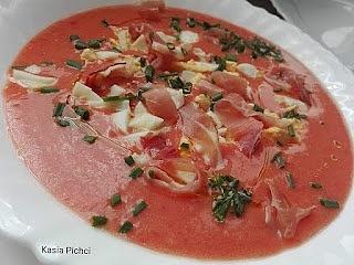 Salmorejo oryginalny andaluzyjski chłodnik