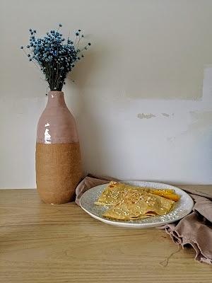 Kokosowe naleśniki z mango