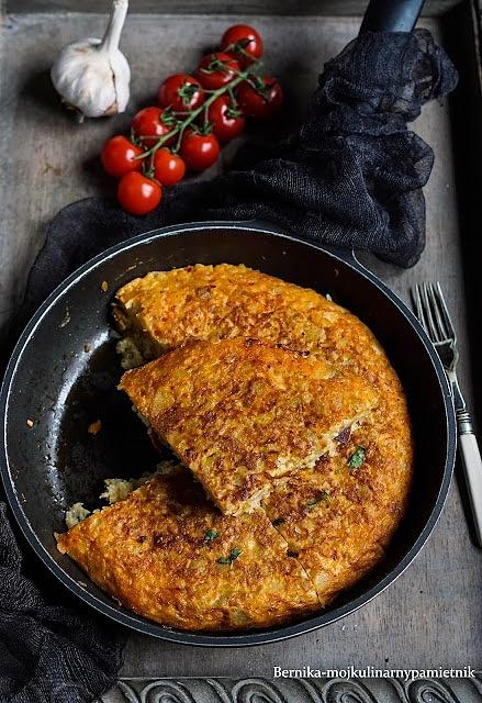 Hiszpańska tortilla z boczkiem