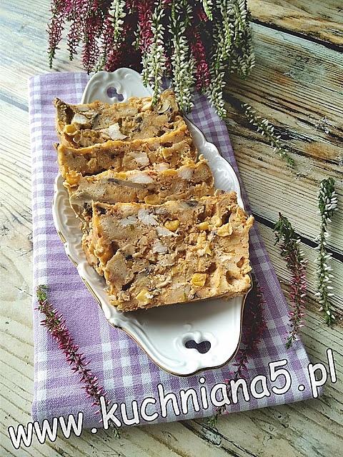 Nadziewka drobiowa z kukurydzą i pieczarkami
