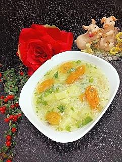 Zupa ziemniaczano-ryżowo-pietruszkowa