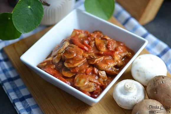 Pieczarki po baskijsku
