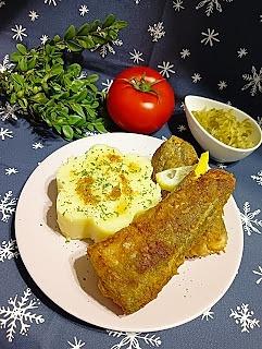 Smażony morszczuk tuszka
