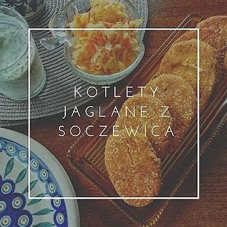 Kotlety jaglane z soczewicą