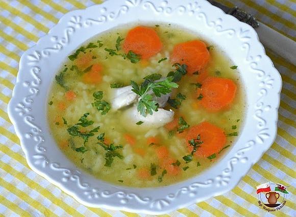 Zupa ryżowa na rosole czyli ryżanka