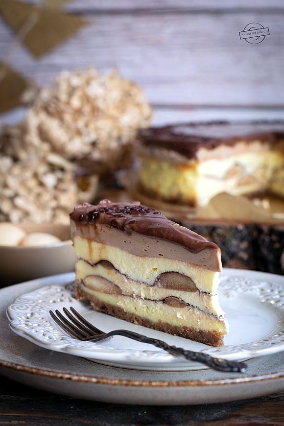 Sernik tiramisu