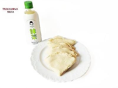 Naleśniki budyniowe z Matcha Latte