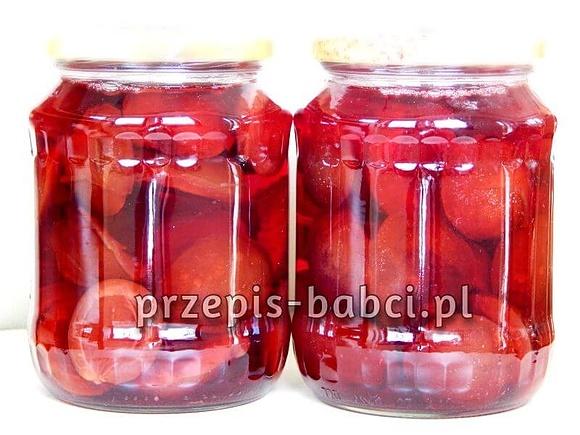 Kompot ze śliwek na zimę