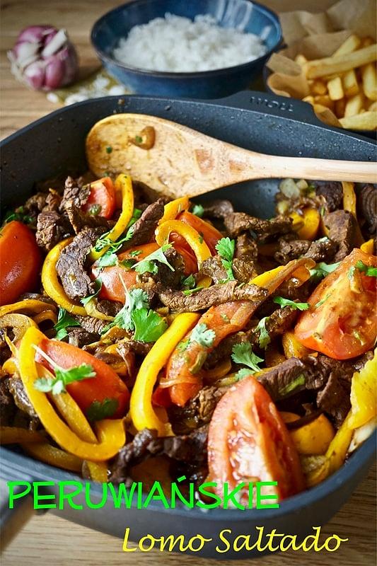 Peruwiańskie lomo saltado