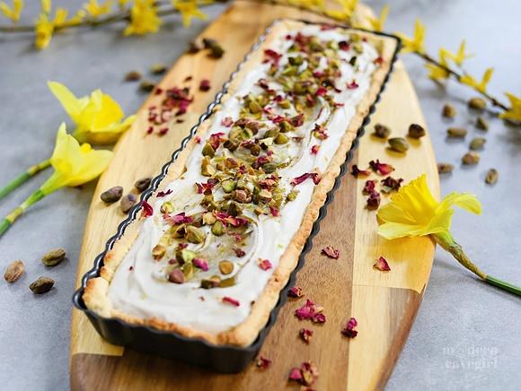 Keto mazurek kokosowo-pistacjowy bez mąki