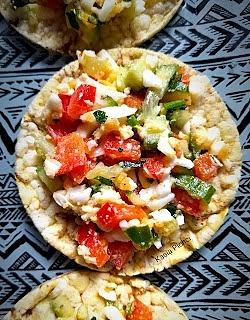 Pasta jajeczna z warzywami