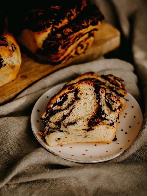 Intensywnie czekoladowa babka i czekoladowa strucla