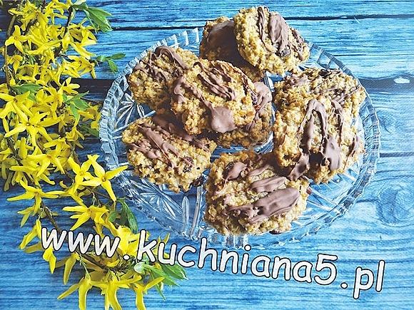 Ciasteczka owsiane z żurawiną