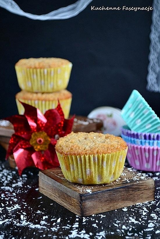 Muffiny owsiano-kokosowe
