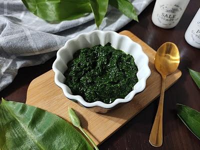 Pesto z czosnku niedźwiedziego