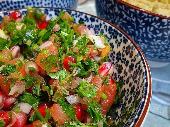 Tabbouleh – libańska sałatka z natki pietruszki