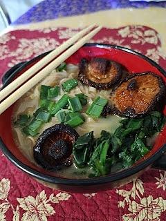 Ramen na bazie mleka owsianego