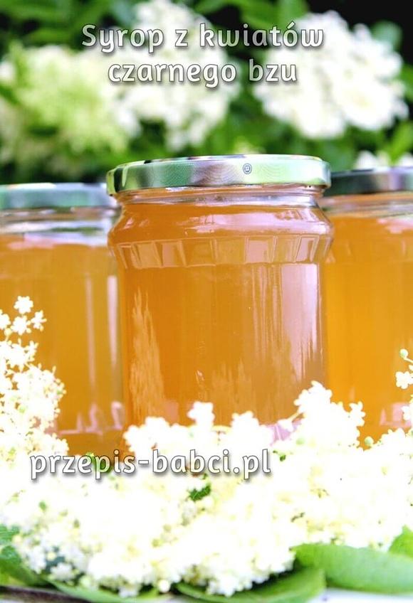 Syrop z kwiatów czarnego bzu