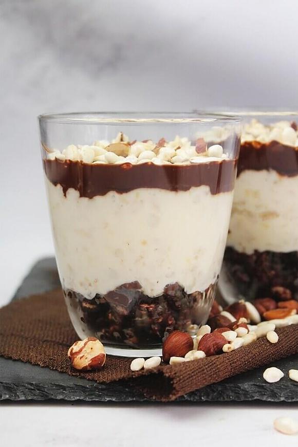 Deser toffifee z płatków ryżowych