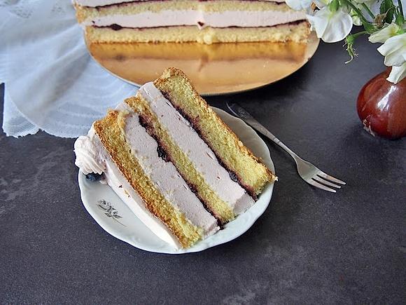 Prosty tort śmietankowy