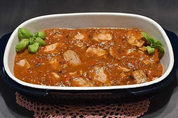 Polędwiczki w aromatycznym sosie