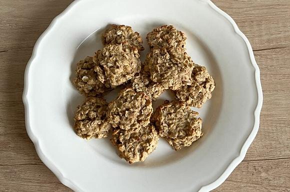 Ciastka bananowe bez cukru