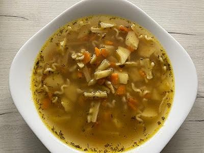 Zupa z fasolki szparagowej