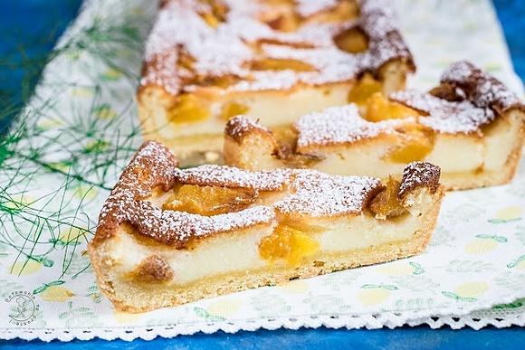 Tarta z brzoskwiniami