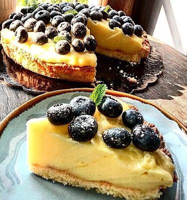 Tarta z kremem budyniowym bezglutenowa