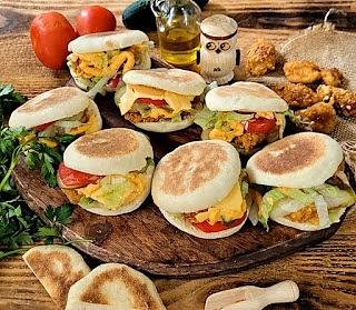 Mini chickenburgery na imprezę
