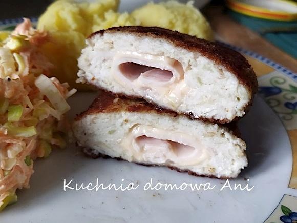Drobiowe kotlety mielone po szwajcarsku