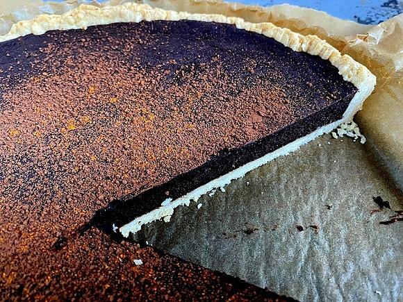 Belgijska tarta z ganache czekoladowym
