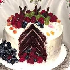 Babka kręcona z marcepanem