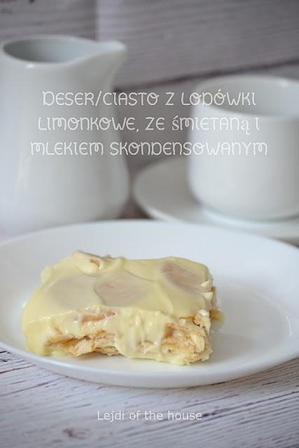 Szybkie ciasto deser z lodówki bez piekarnika