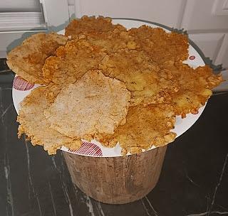 Pieczone placki z ugotowanych ziemniaków