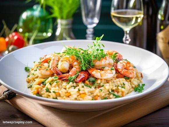 Risotto z krewetkami – prosty i smaczny przepis