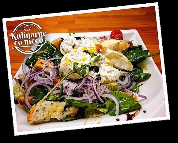 Panzanella z Burratą