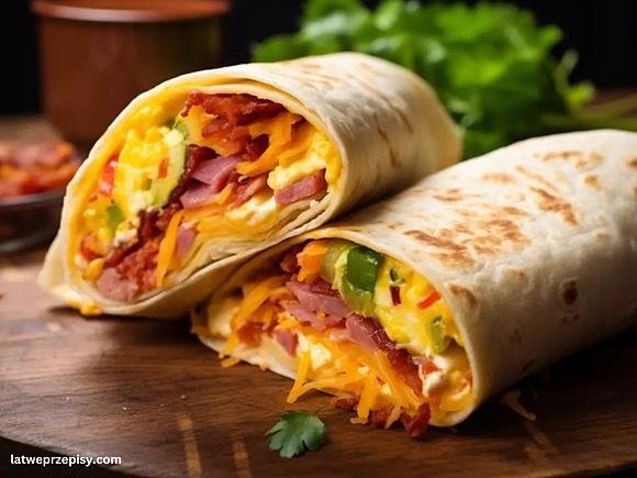 Tortilla z jajecznicą