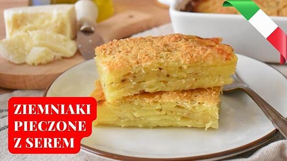 Pieczone ziemniaki z serem po rzymsku – Patate alla romana