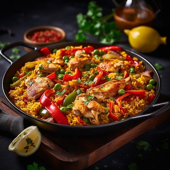 Paella z kurczakiem i warzywami - jak przygotować hiszpański klasyk w domu