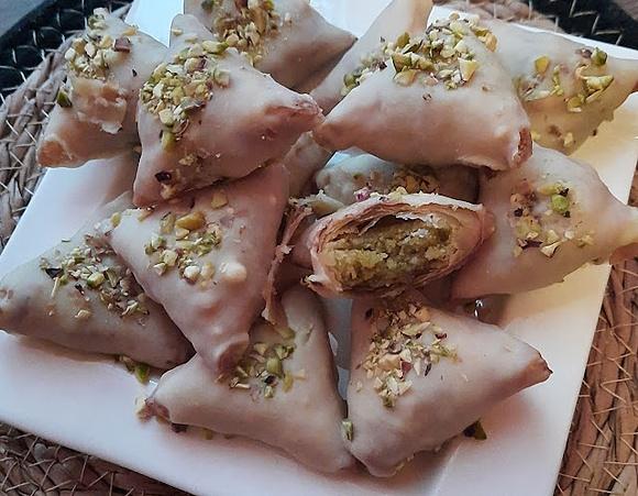 Briwats pistacjowo-migdałowe