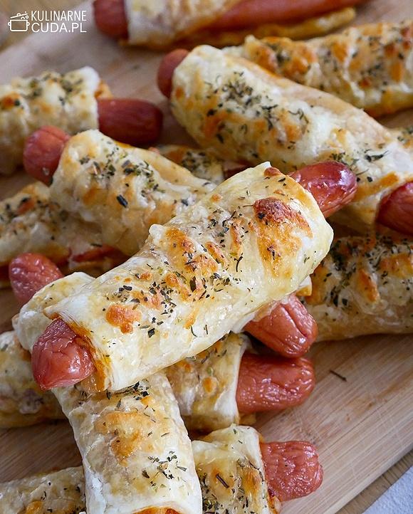 Szybkie mini hot-dogi
