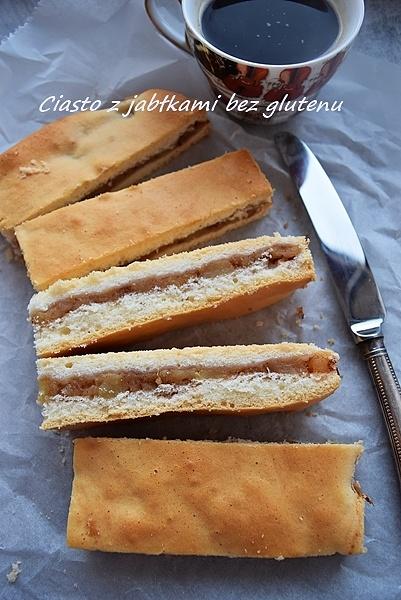 Zdrowe ciasto z jabłkami bez glutenu